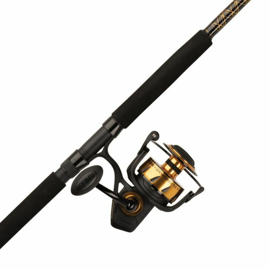 Spinning Combos * | Penn 7 Spinfisher Vi 8500 Heavy Spinning Combo