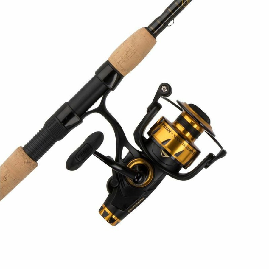 Spinning Combos * | Penn 7 Spinfisher Vi 4500 Live Liner Heavy Spinning Combo