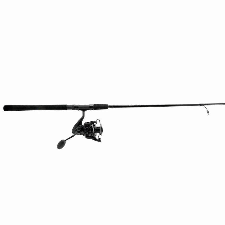 Spinning Combos * | Okuma 7 Custom Black Series Inshore Spinning Combo, Size 55 Reel