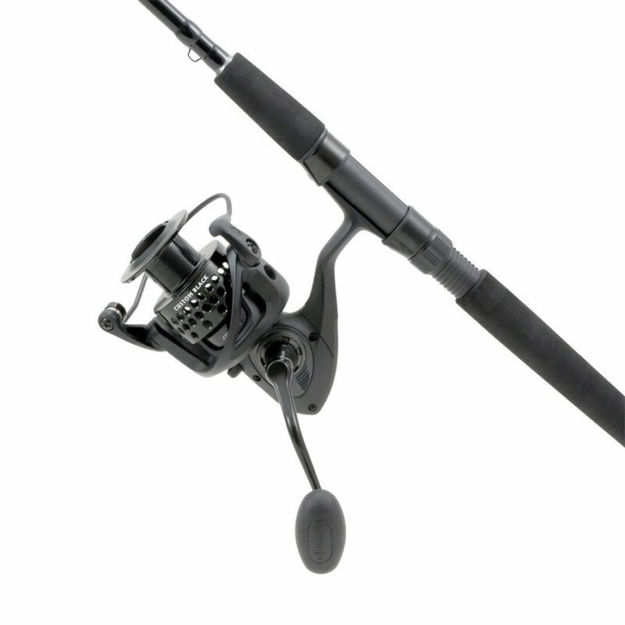 Spinning Combos * | Okuma 7 Custom Black Series Inshore Spinning Combo, Size 55 Reel