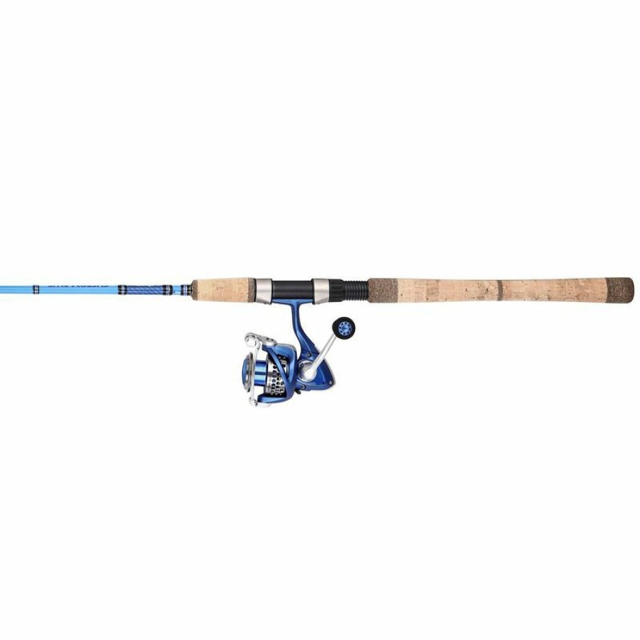 Spinning Combos * | Okuma 7 Custom Blue Inshore Spinning Combo, Medium Power