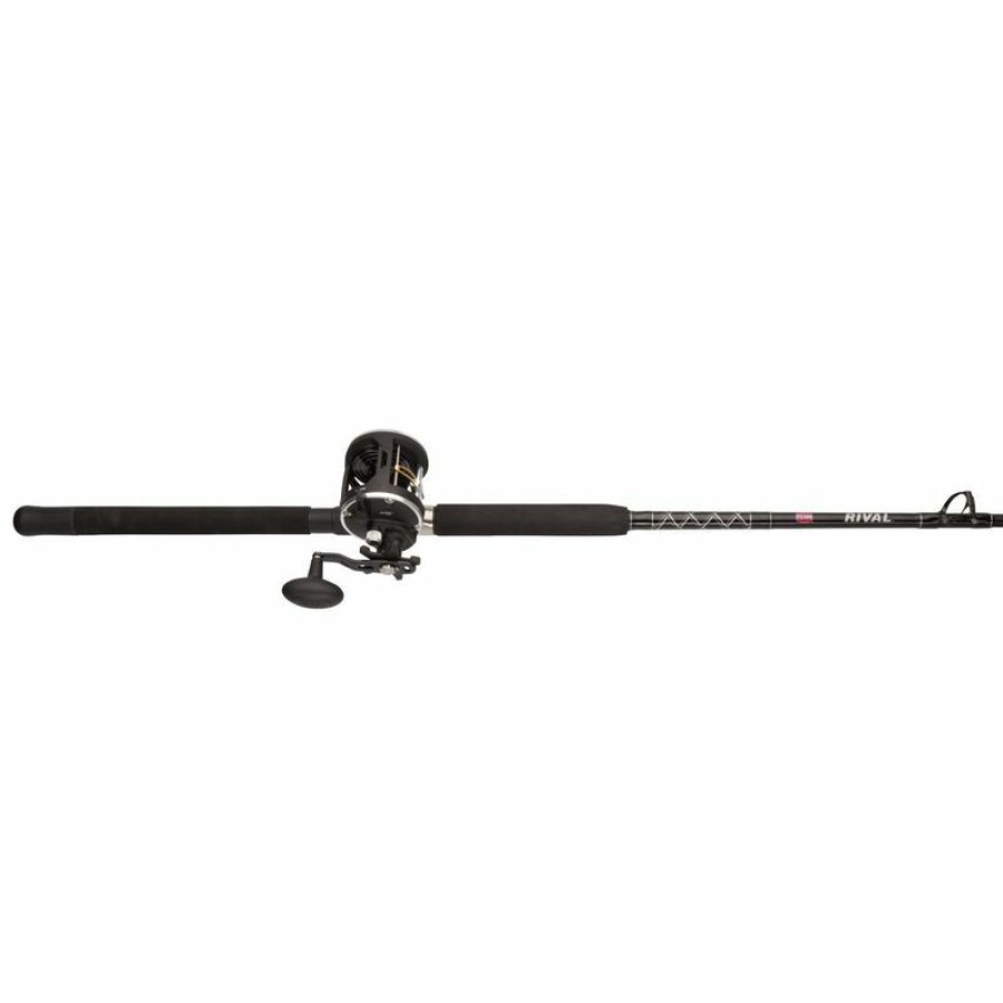 Conventional Combos * | Penn 6'6 Rival Levelwind Conventional Combo, Size 30 Reel