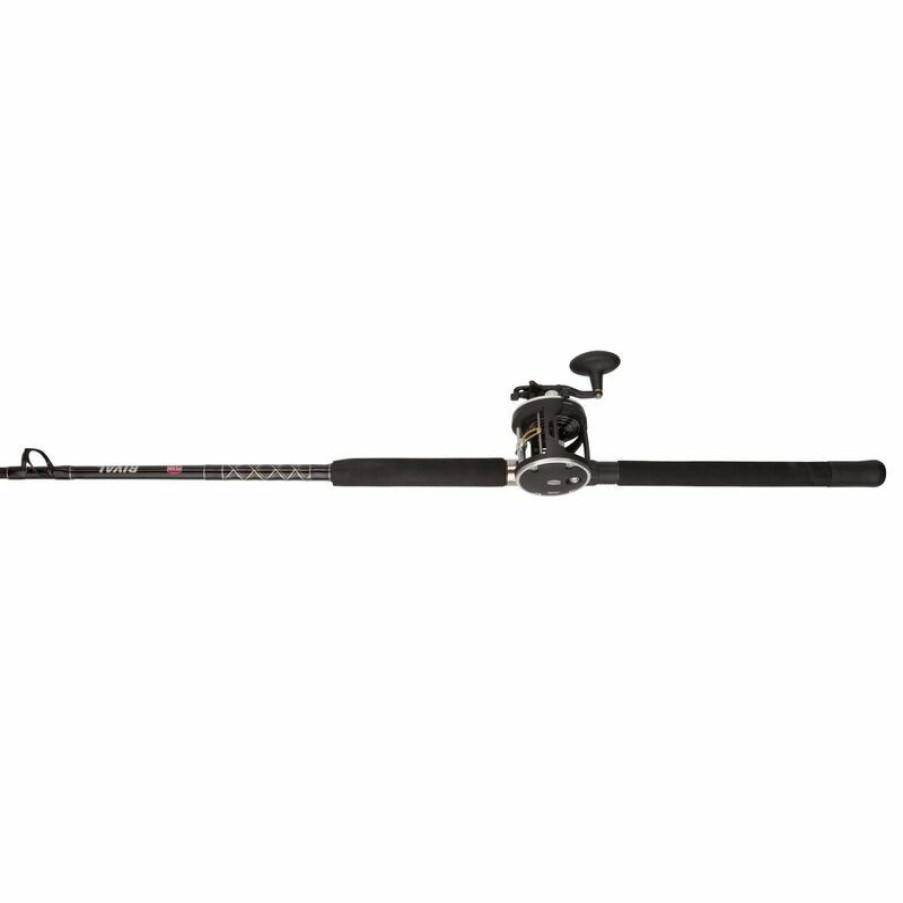 Conventional Combos * | Penn 6'6 Rival Levelwind Conventional Combo, Size 30 Reel